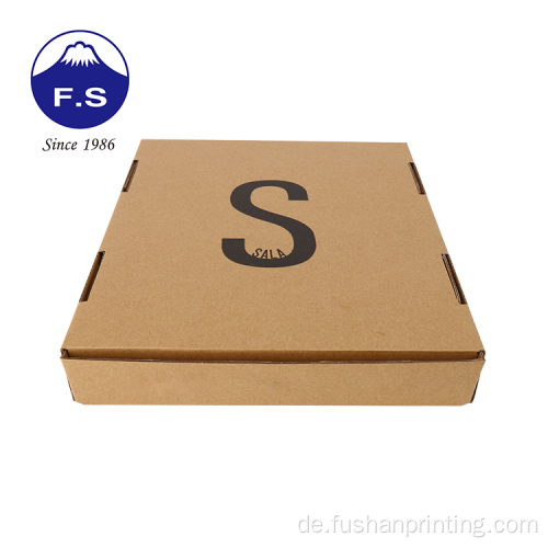 Recycling Kraft Brown Mailer -Versandschachtel mit Logo